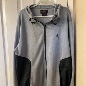Jordan Dri-FIT Sport Men's Air Fleece Full-Zip Hoodie - Size XXL